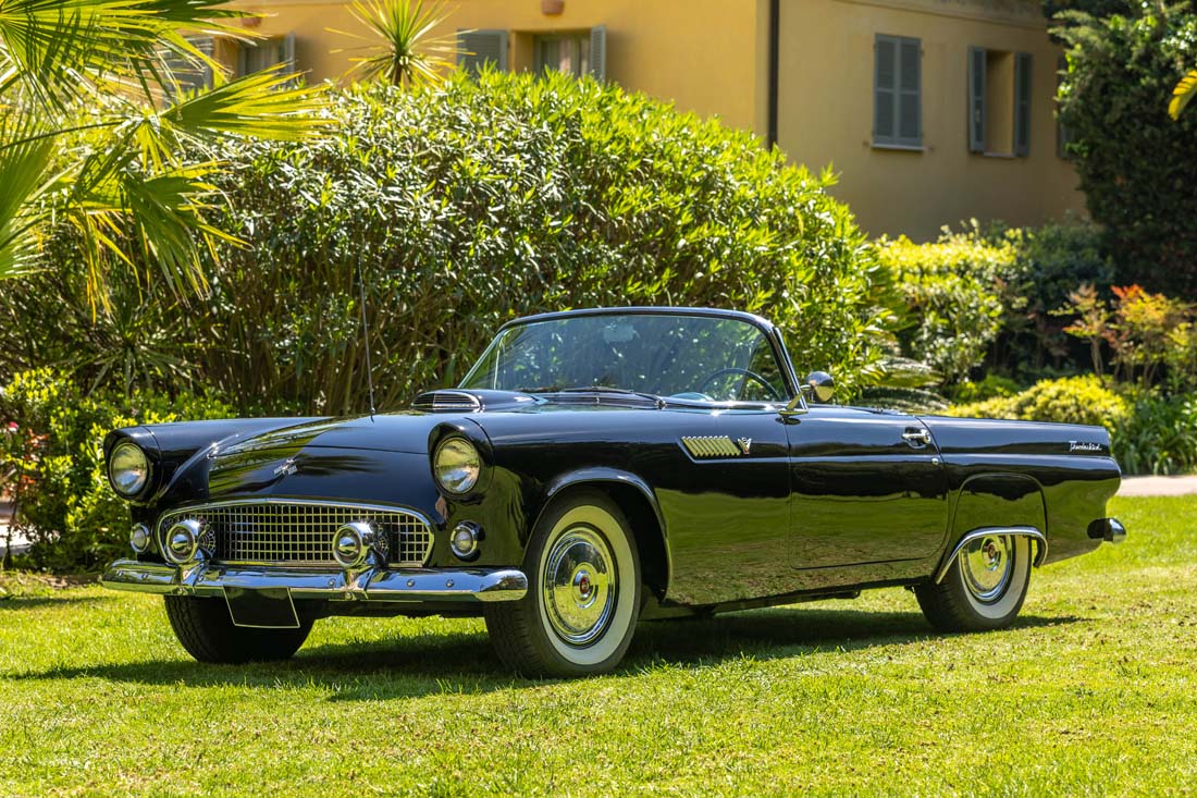 FORD Thunderbird V8 292 ci 1955 Boîte manuelle Cabriolet / Convertible 01/1955