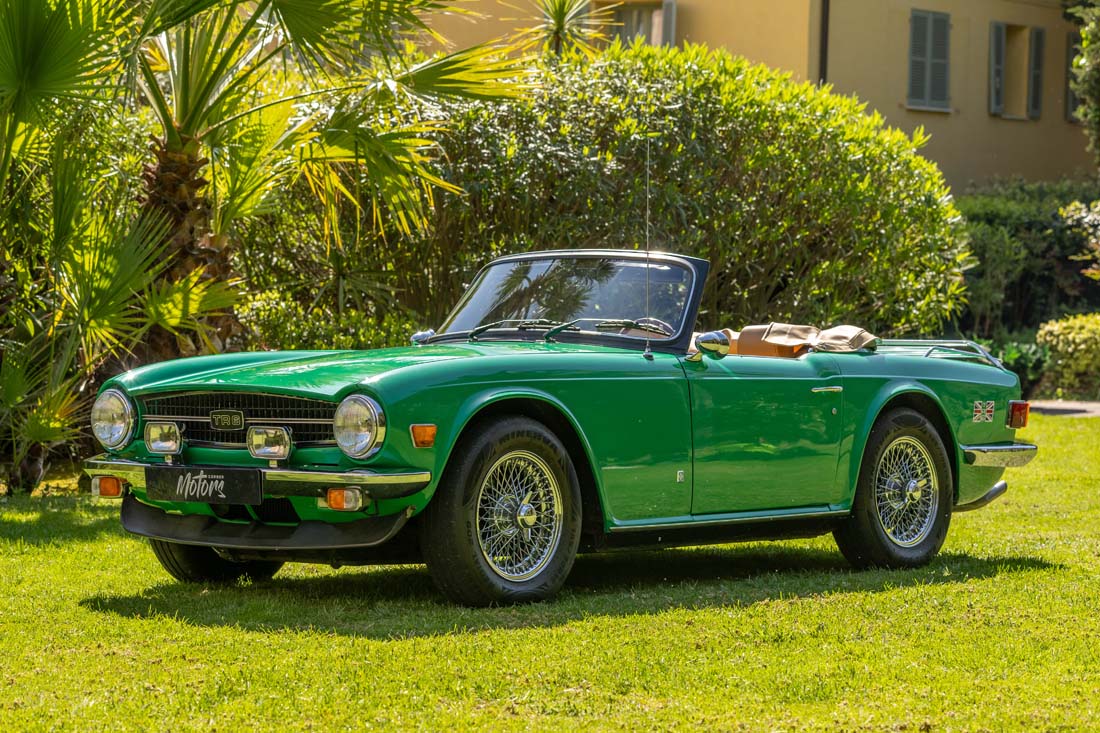 TRIUMPH TR6 "Java Green" occasion